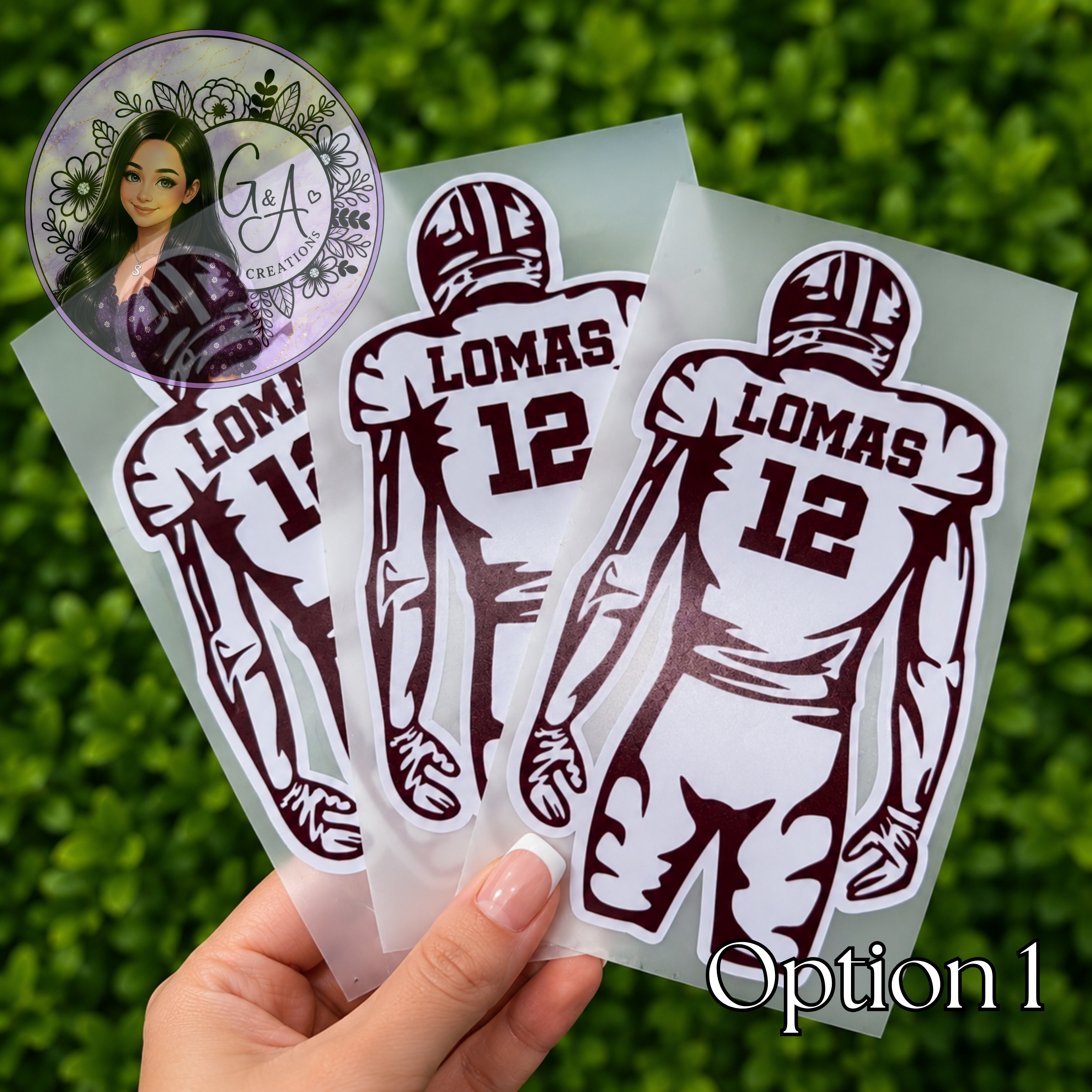 Football Decal