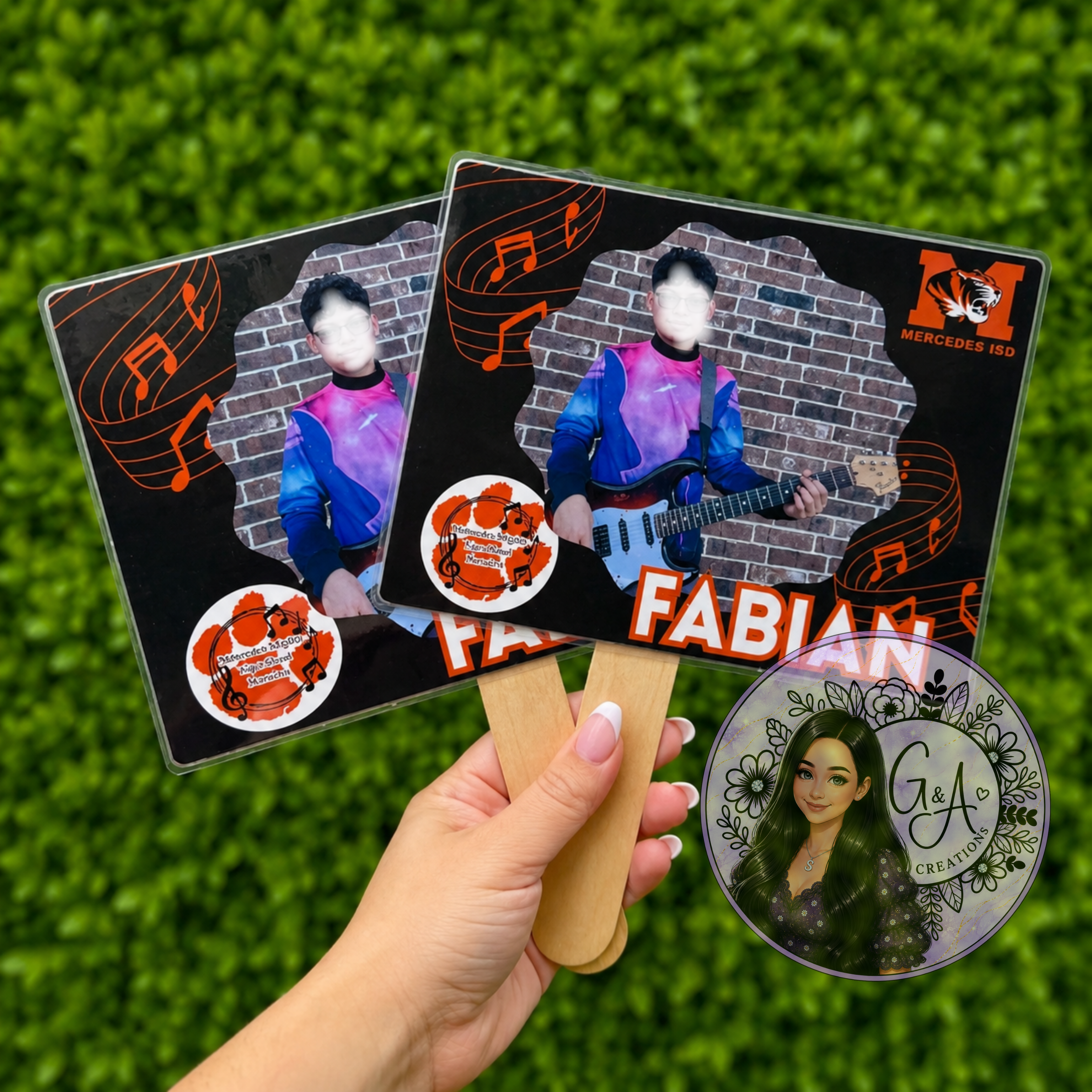 Personalized Hand Fans