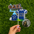 Football Cake Topper
