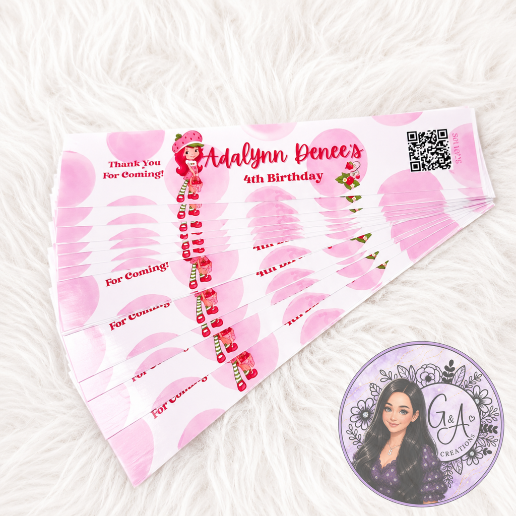 Personalized Water Bottle Labels