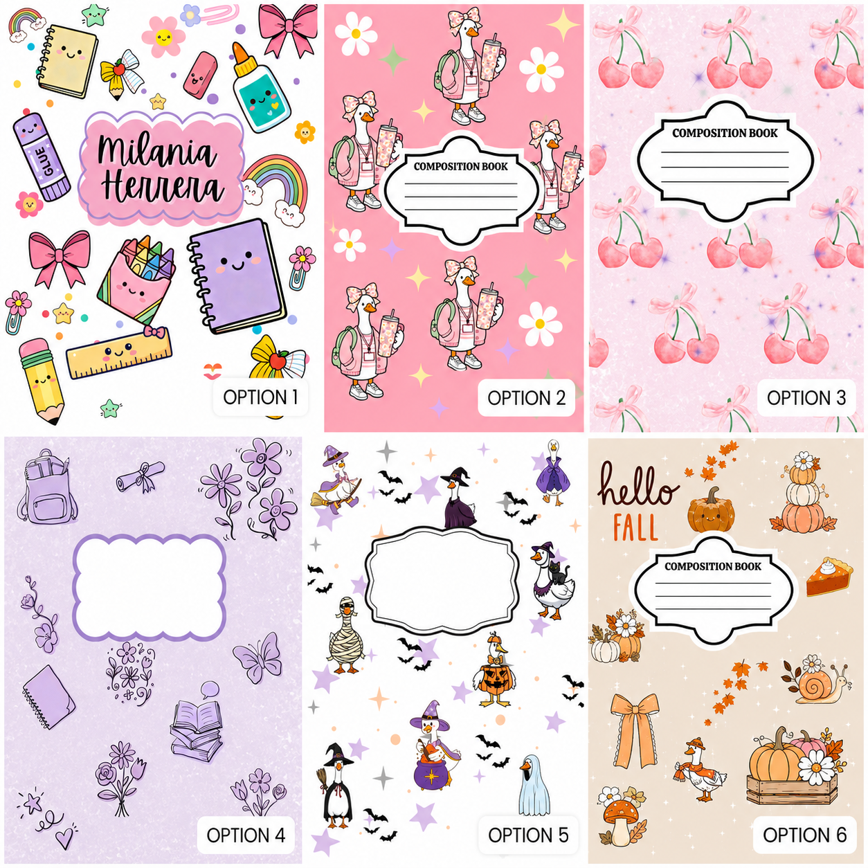 Personalized Composition Notebook