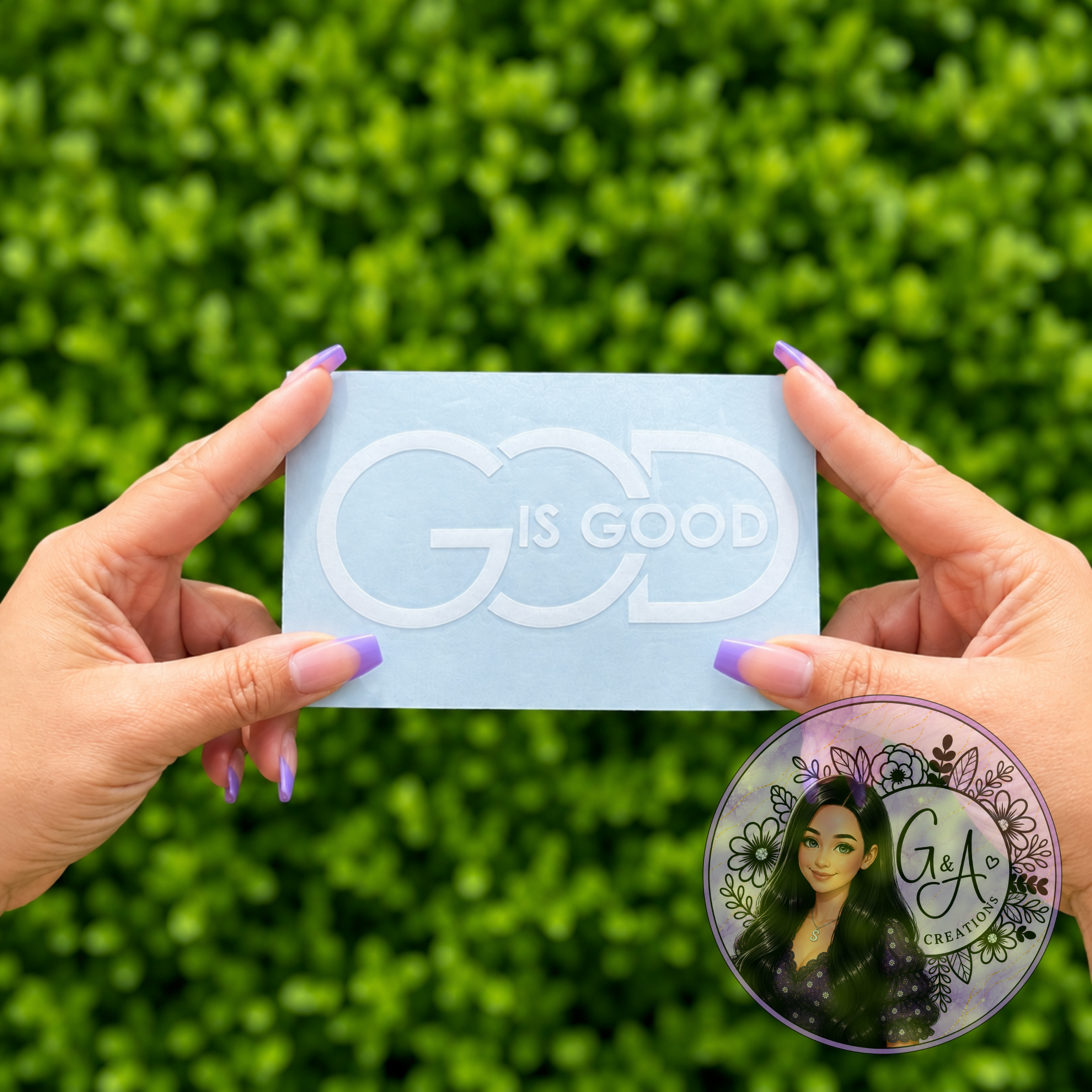 God Is Good Decal